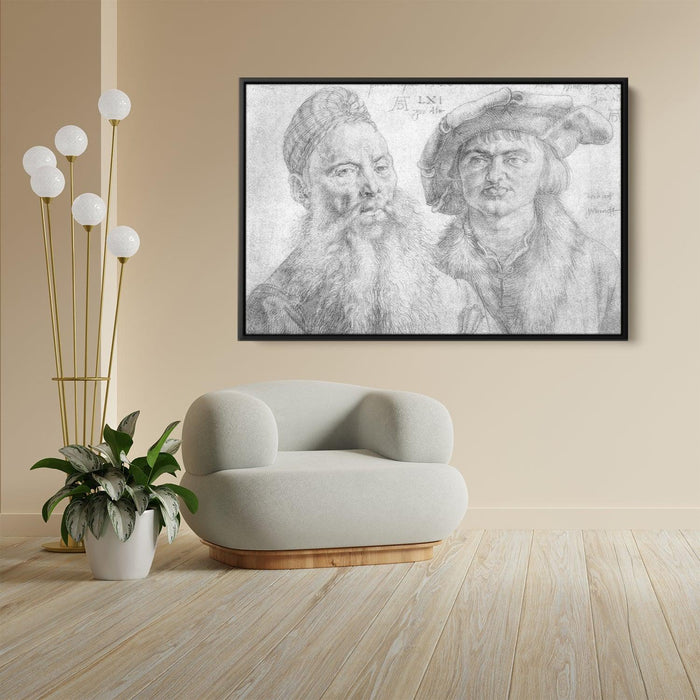 Portrait of Paul Martin and the Topler Pfinzig by Albrecht Durer - Canvas Artwork