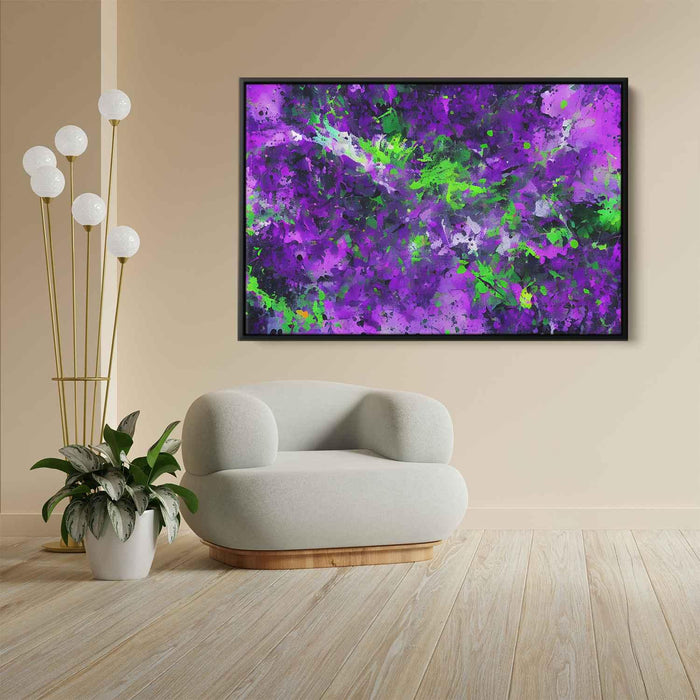 Purple Abstract Splatter #112 - Kanvah
