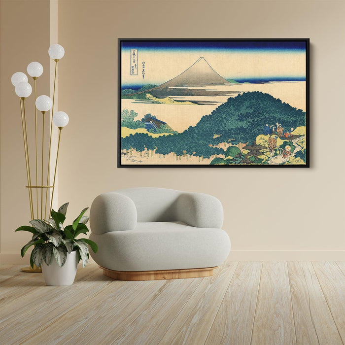 The coast of seven leages in Kamakura by Katsushika Hokusai - Canvas Artwork