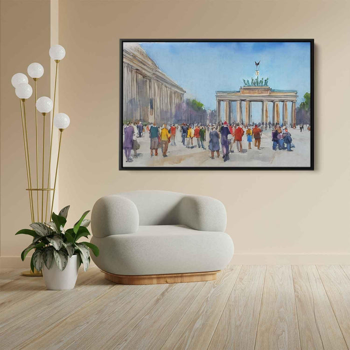 Watercolor Brandenburg Gate #105 - Kanvah