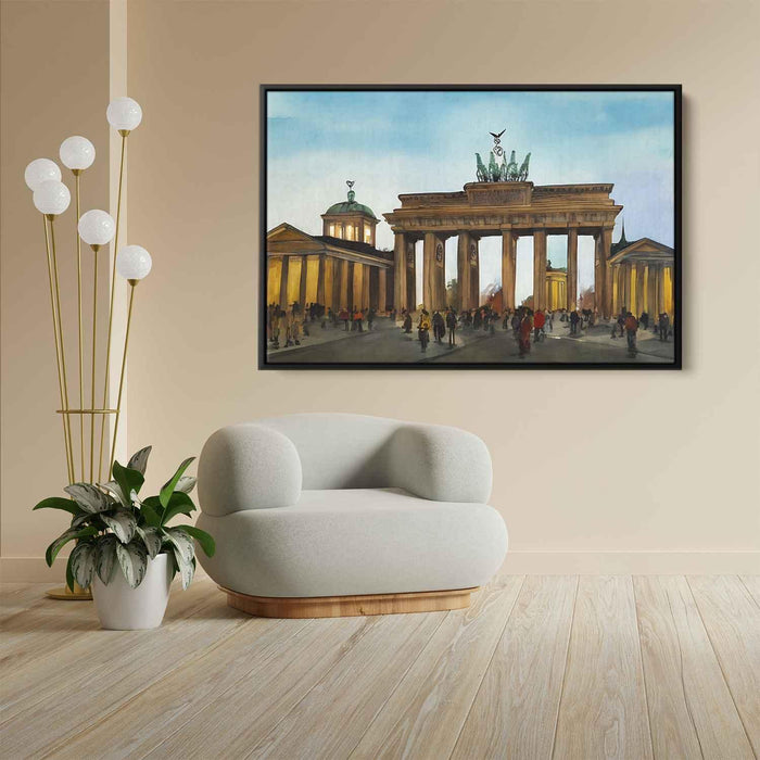 Watercolor Brandenburg Gate #112 - Kanvah