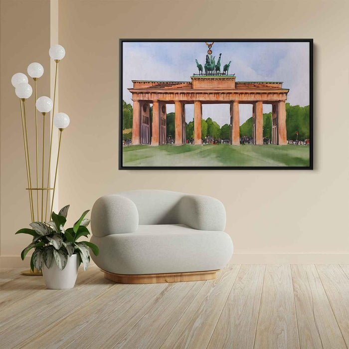 Watercolor Brandenburg Gate #115 - Kanvah