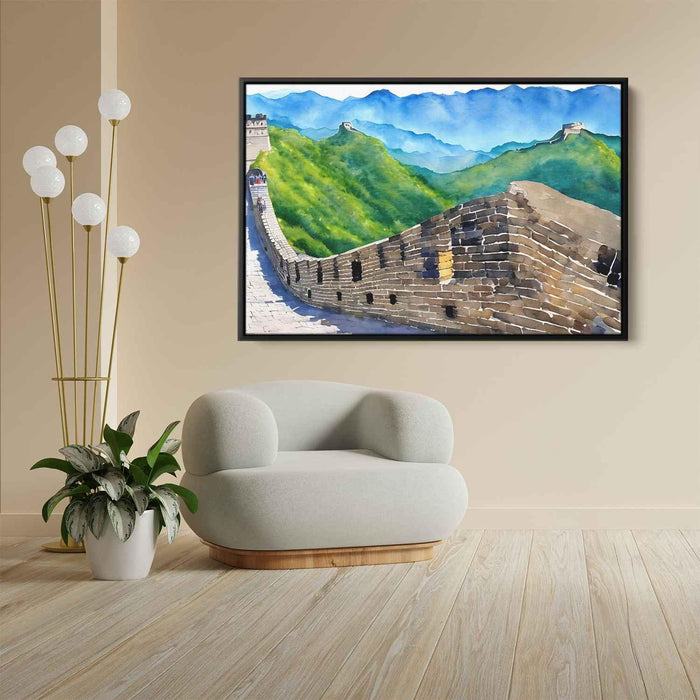 Watercolor Great Wall of China #108 - Kanvah