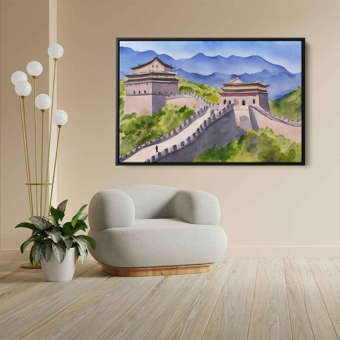 Watercolor Great Wall of China #110 - Kanvah