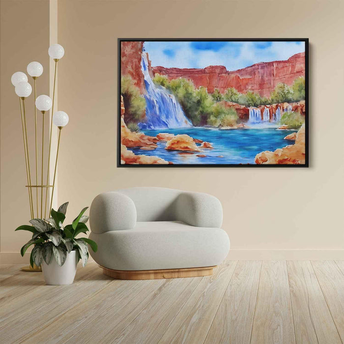 Watercolor Havasu Falls #123 - Kanvah