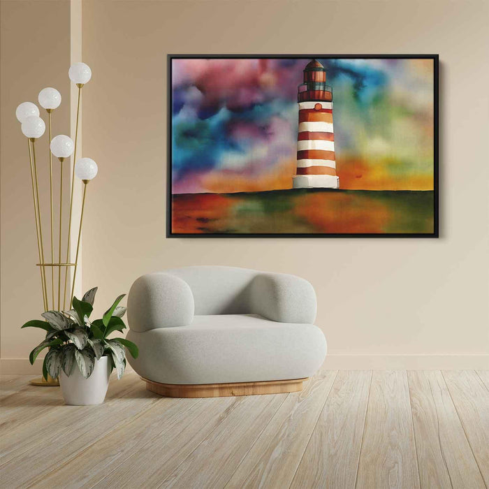 Watercolor Lighthouse #106 - Kanvah