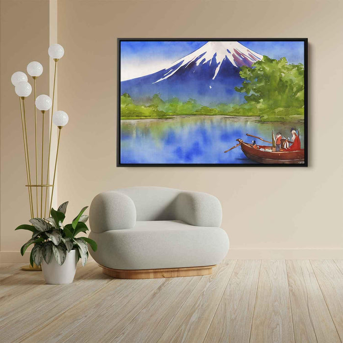 Watercolor Mount Fuji #105 - Kanvah