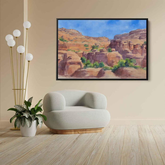 Watercolor Petra #115 - Kanvah