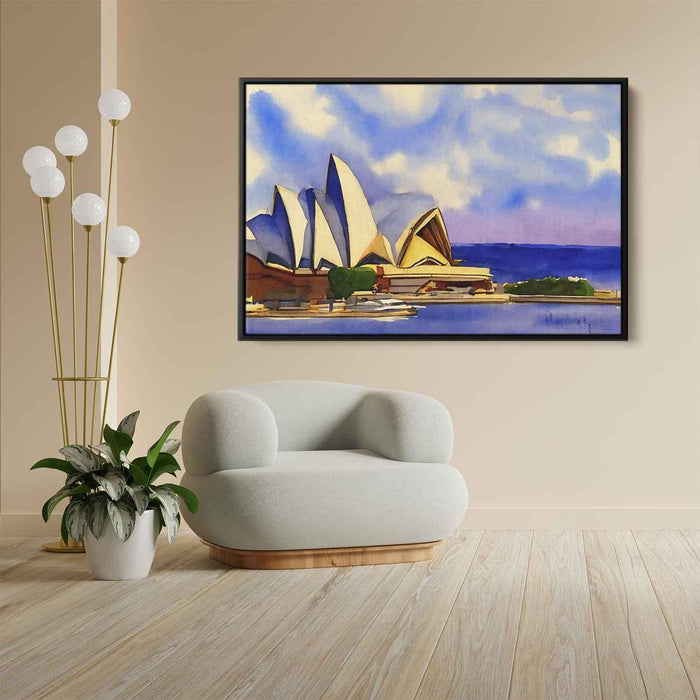 Watercolor Sydney Opera House #105 - Kanvah