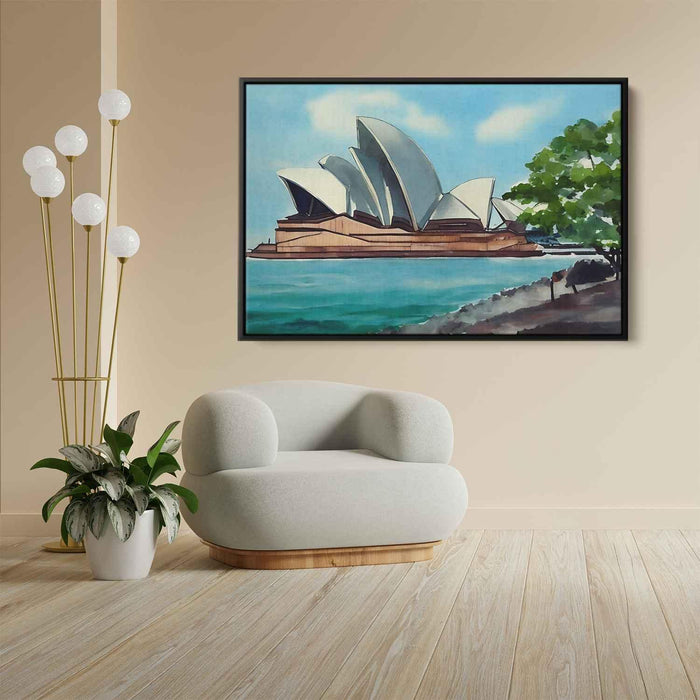 Watercolor Sydney Opera House #115 - Kanvah