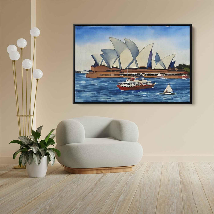 Watercolor Sydney Opera House #123 - Kanvah