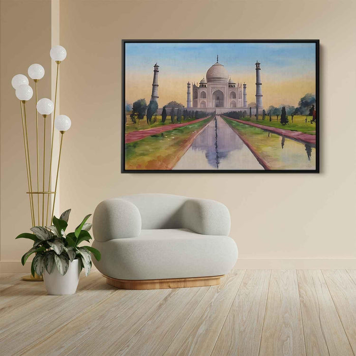 Watercolor Taj Mahal #106 - Kanvah