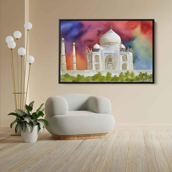 Watercolor Taj Mahal #108 - Kanvah