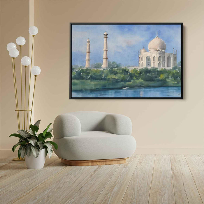 Watercolor Taj Mahal #112 - Kanvah