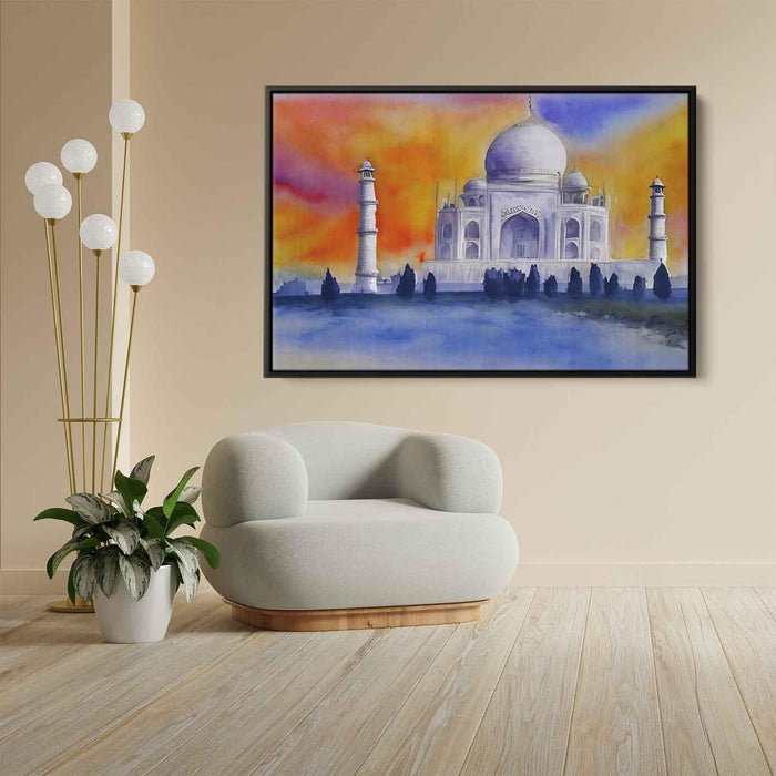 Watercolor Taj Mahal #113 - Kanvah