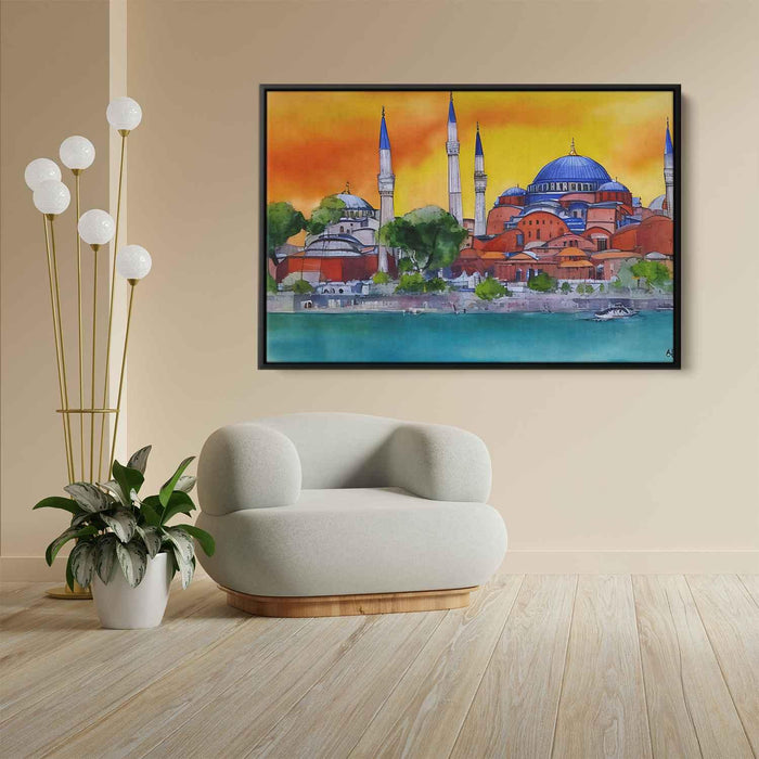 Watercolor Hagia Sophia #123 - Kanvah