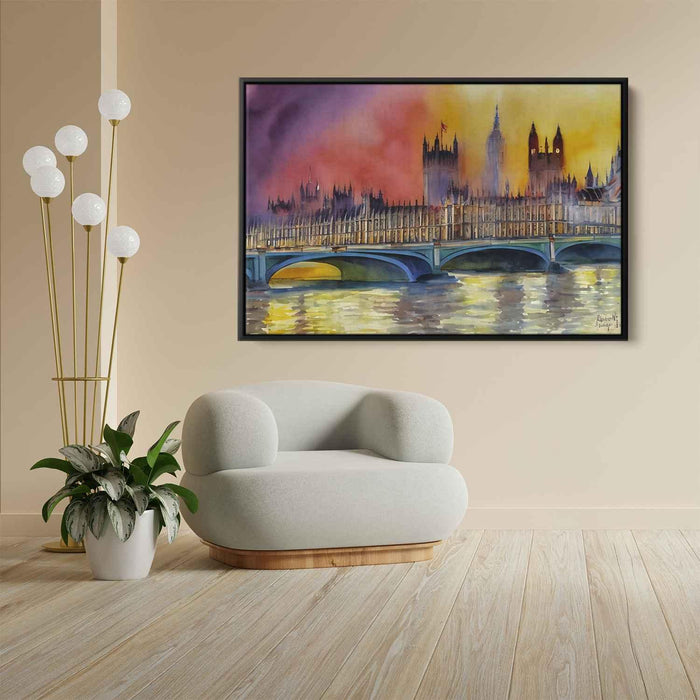 Watercolor Palace of Westminster #108 - Kanvah