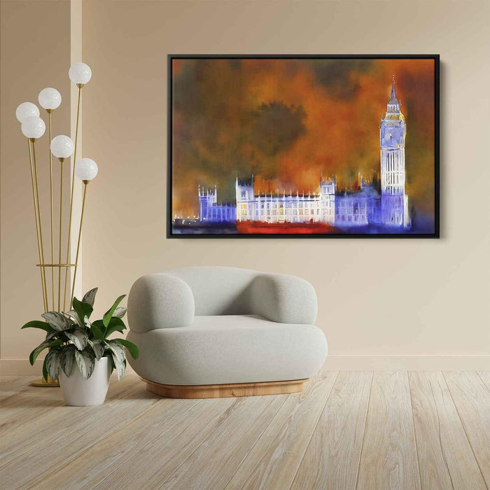 Watercolor Palace of Westminster #123 - Kanvah