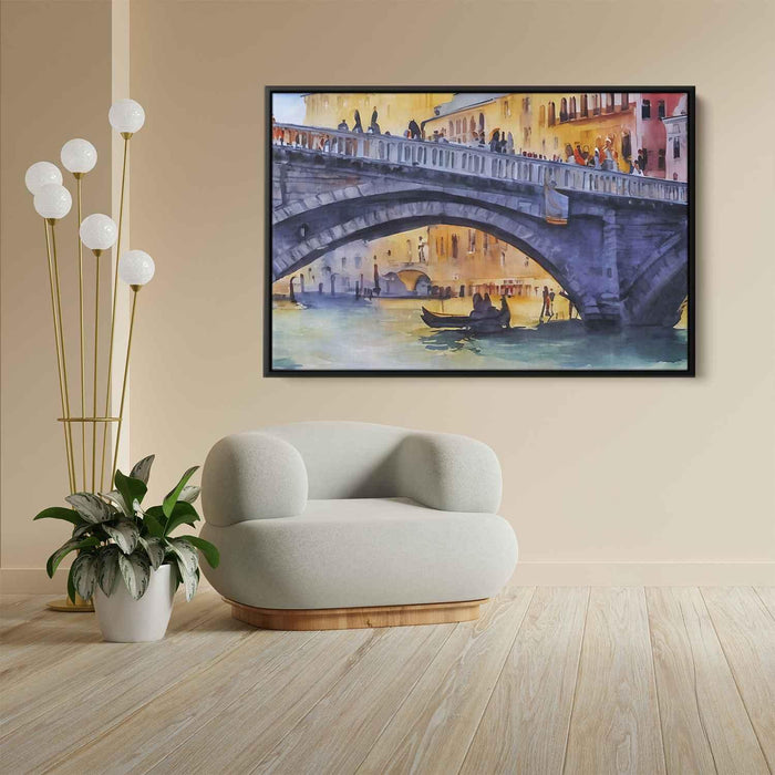 Watercolor Rialto Bridge #106 - Kanvah