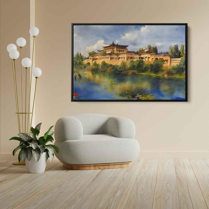 Watercolor Summer Palace #113 - Kanvah