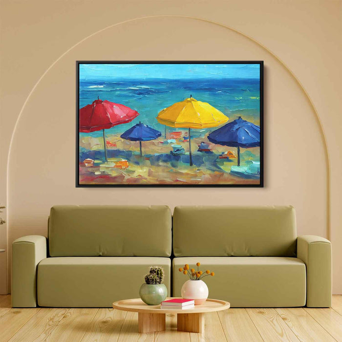 Abstract Beach Umbrellas #110 - Kanvah
