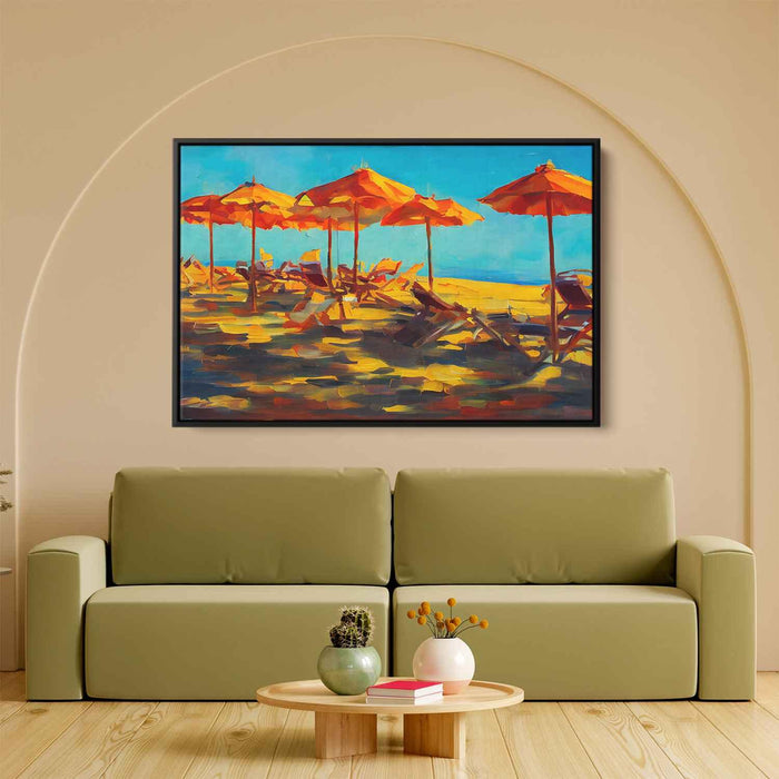 Abstract Beach Umbrellas #112 - Kanvah