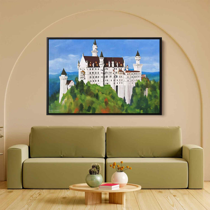 Abstract Neuschwanstein Castle #106 - Kanvah