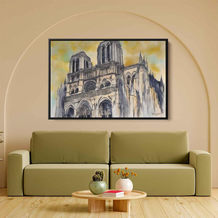 Abstract Notre Dame Cathedral #115 - Kanvah