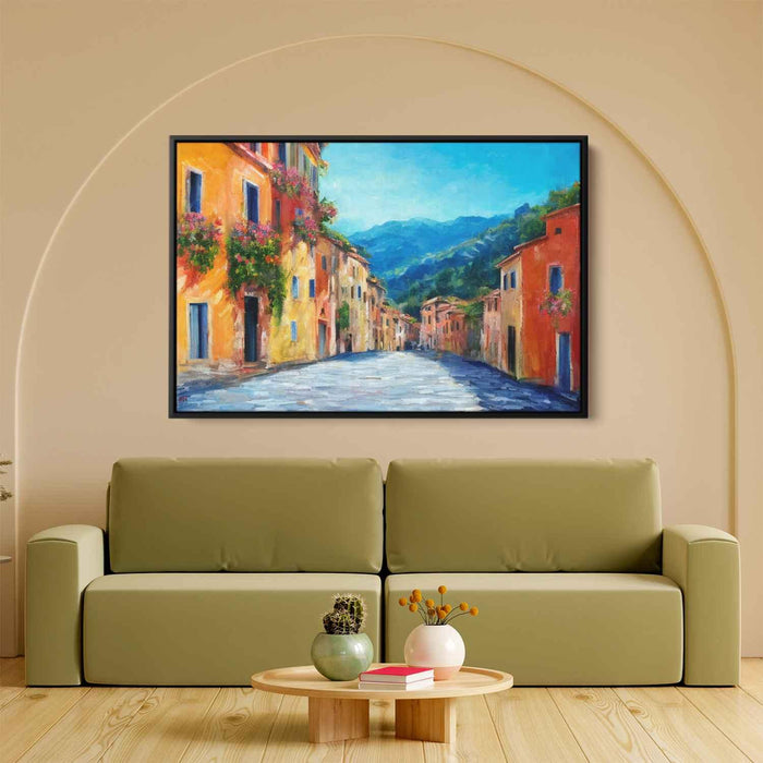 Abstract Portofino Streets #123 - Kanvah