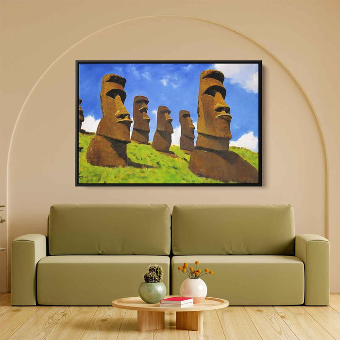 Abstract Moai of Easter Island #113 - Kanvah