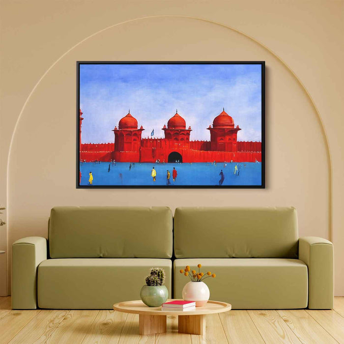 Abstract Red Fort #115 - Kanvah