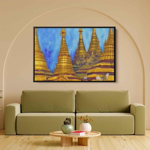 Abstract Shwedagon Pagoda #112 - Kanvah