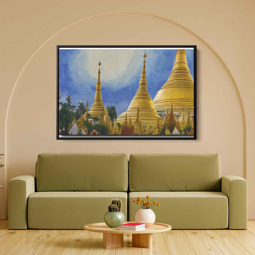 Abstract Shwedagon Pagoda #113 - Kanvah