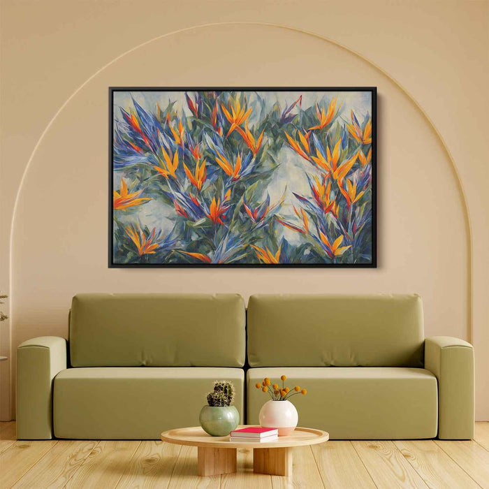 Contemporary Oil Birds of Paradise #105 - Kanvah