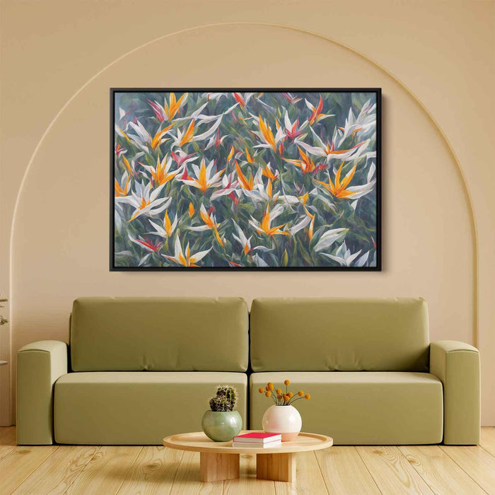 Contemporary Oil Birds of Paradise #106 - Kanvah