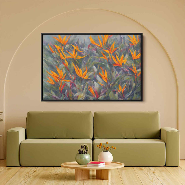 Contemporary Oil Birds of Paradise #113 - Kanvah