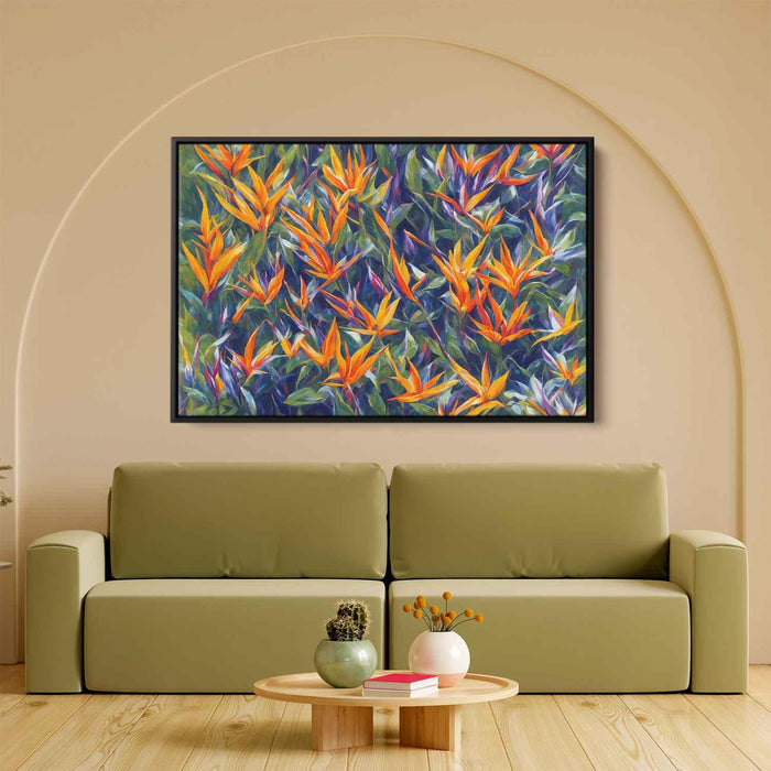 Contemporary Oil Birds of Paradise #115 - Kanvah