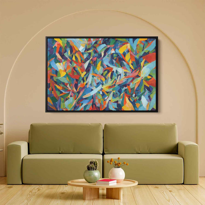 Cubist Oil Birds of Paradise #110 - Kanvah