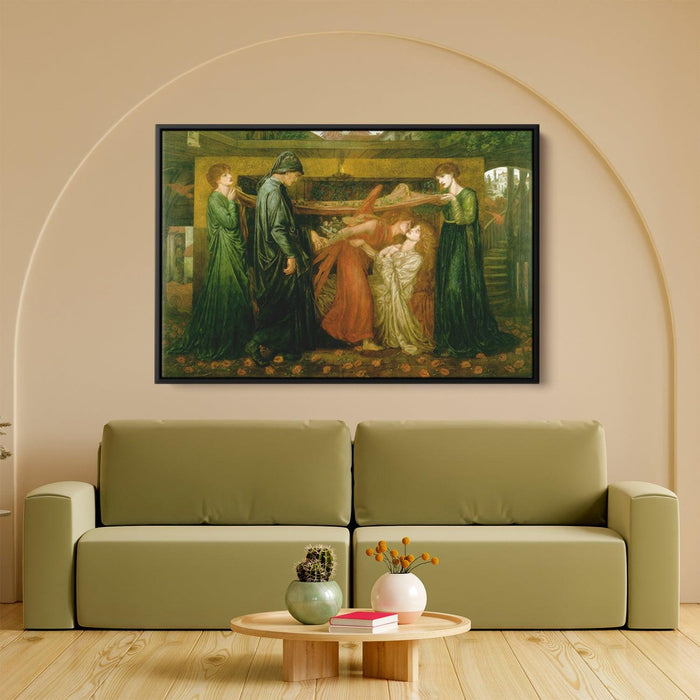 Dante's Dream by Dante Gabriel Rossetti - Canvas Artwork