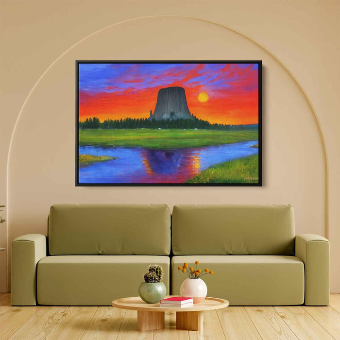 Impressionism Devils Tower #113 - Kanvah