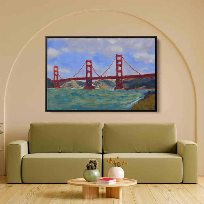 Impressionism Golden Gate Bridge #112 - Kanvah