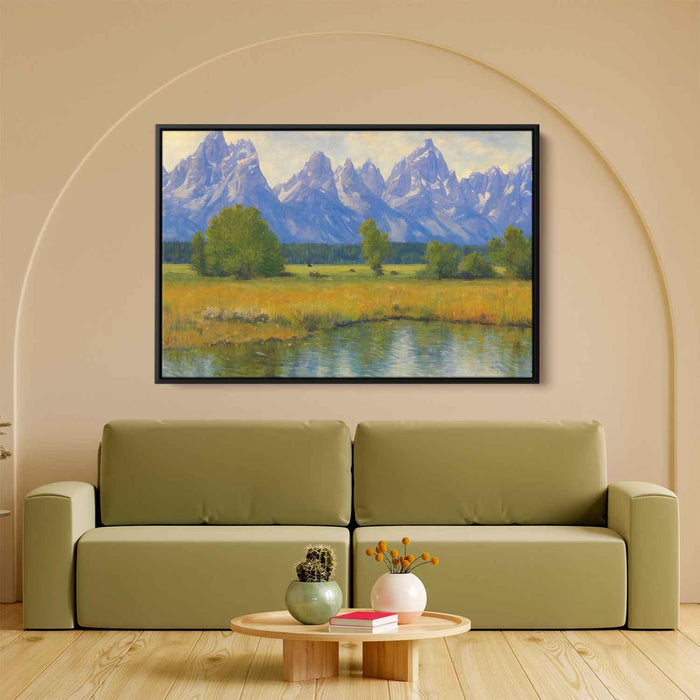 Impressionism Grand Tetons #106 - Kanvah