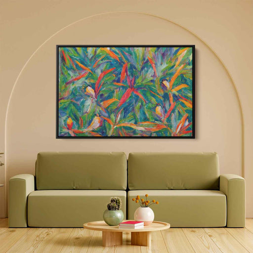 Impressionist Oil Birds of Paradise #106 - Kanvah