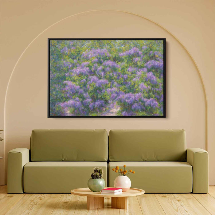 Impressionist Oil Wisteria #123 - Kanvah