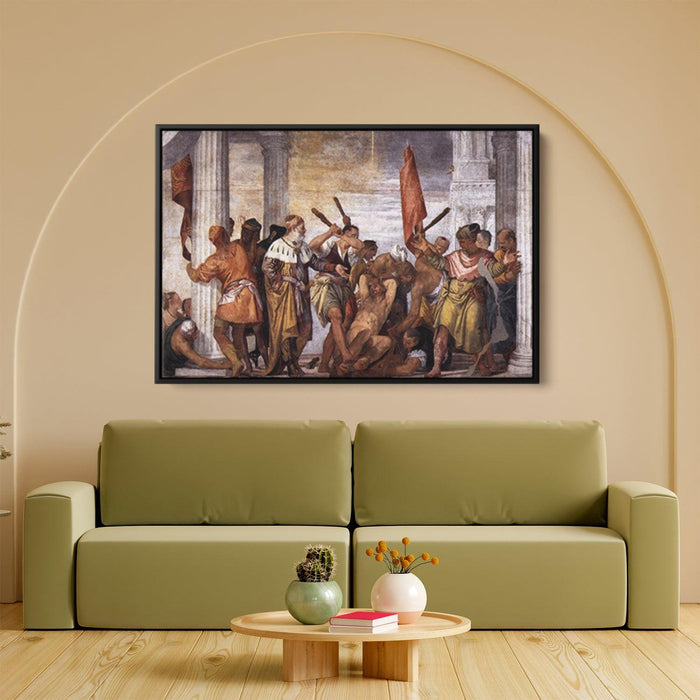 Martyrdom of St Sebastian by Paolo Veronese - Canvas Artwork