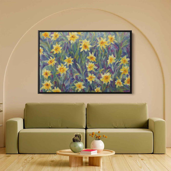 Modern Oil Daffodils #110 - Kanvah