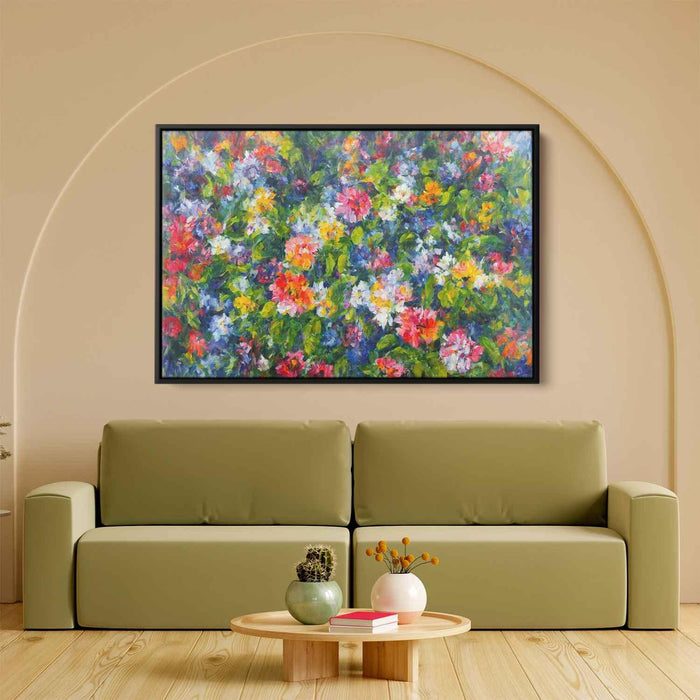 Tropical Flowers Oil Painting #112 - Kanvah