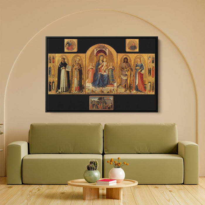 Perugia Altarpiece by Fra Angelico - Canvas Artwork