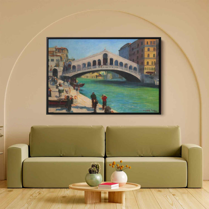 Realism Rialto Bridge #123 - Kanvah