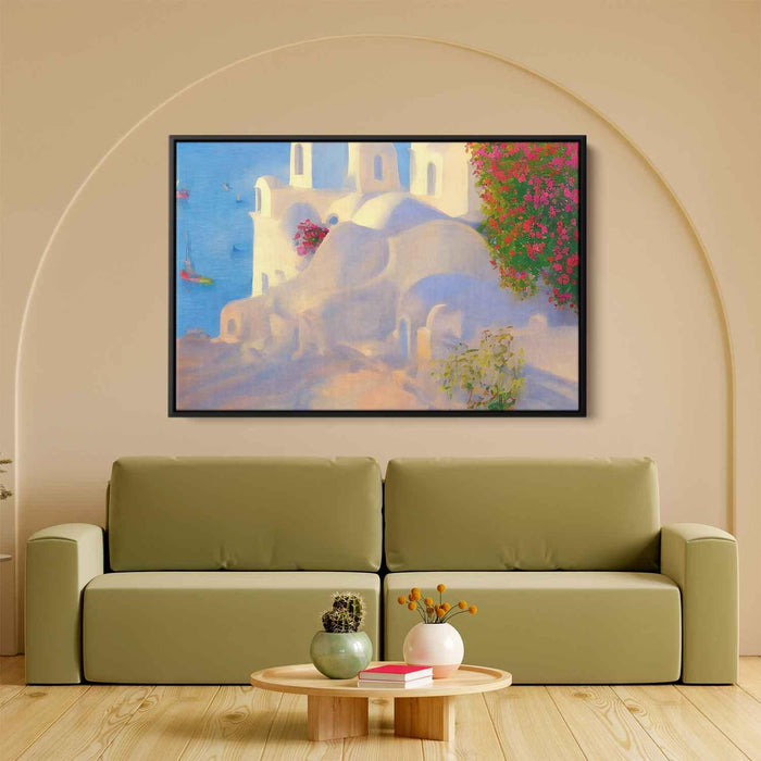 Impressionism Santorini #115 - Kanvah